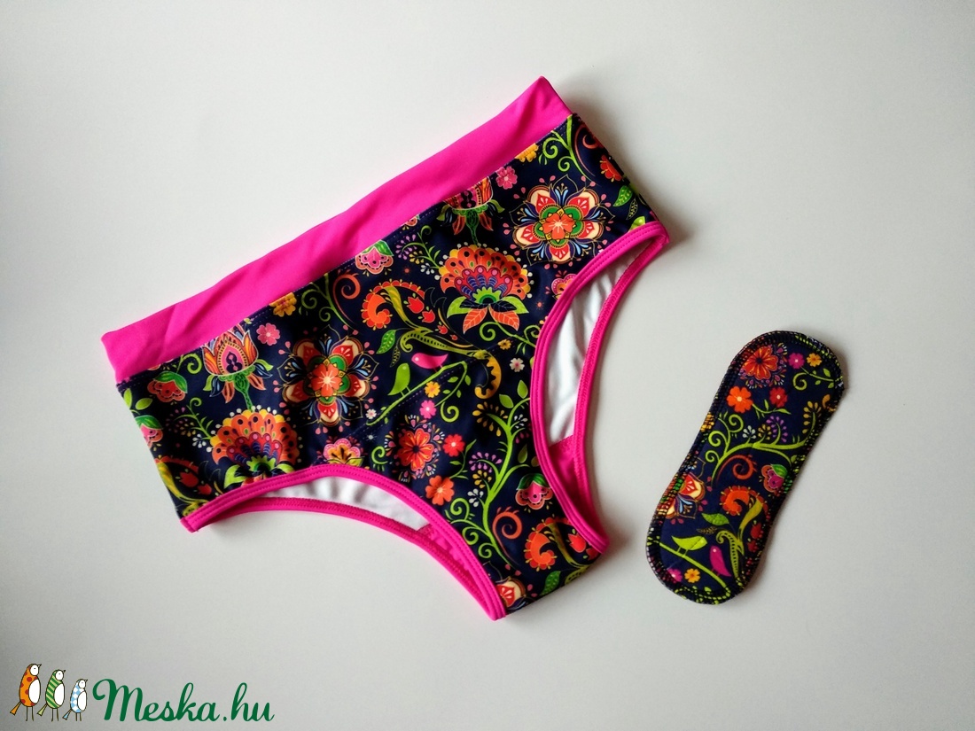 XL-es méretű saját grafikás paisley és mandala mintás menstruációs bugyi - - Meska.hu XL-es méretű saját grafikás paisley és mandala mintás menstruációs bugyi - - Meska.hu