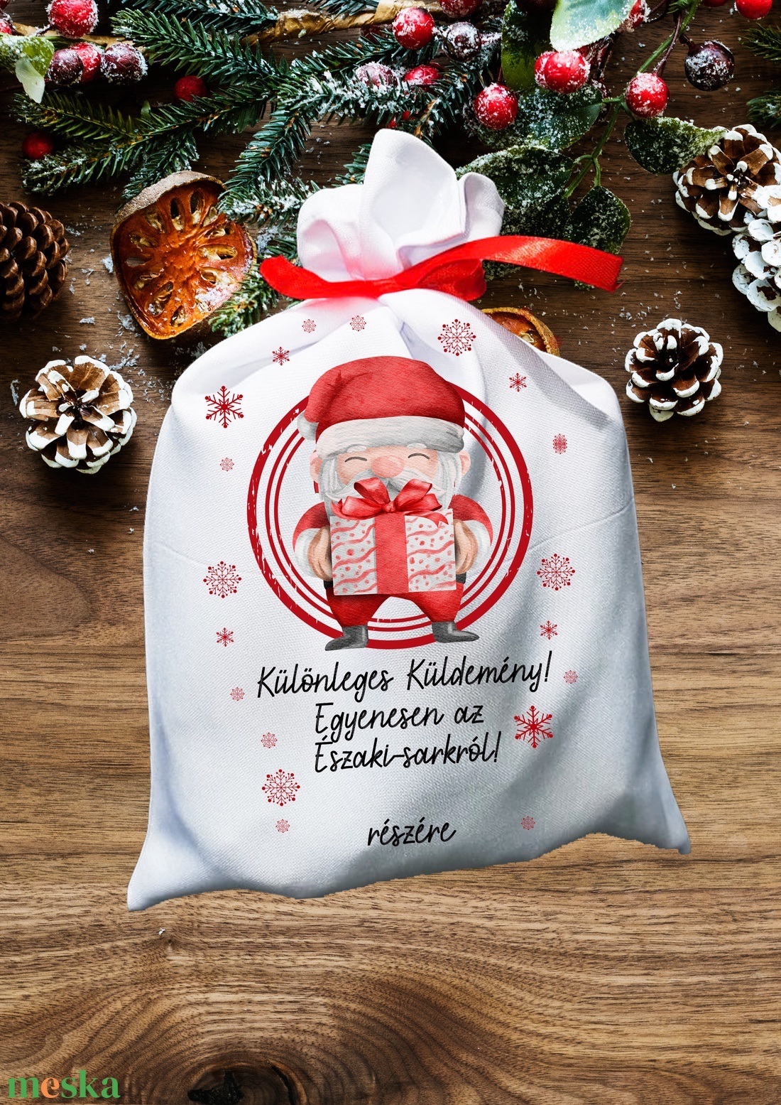 Mikulás zsák, névreszóló, télapós mintával - karácsony - mikulás - mikulás zsák, zokni, csizma - Meska.hu Mikulás zsák, névreszóló, télapós mintával - karácsony - mikulás - mikulás zsák, zokni, csizma - Meska.hu