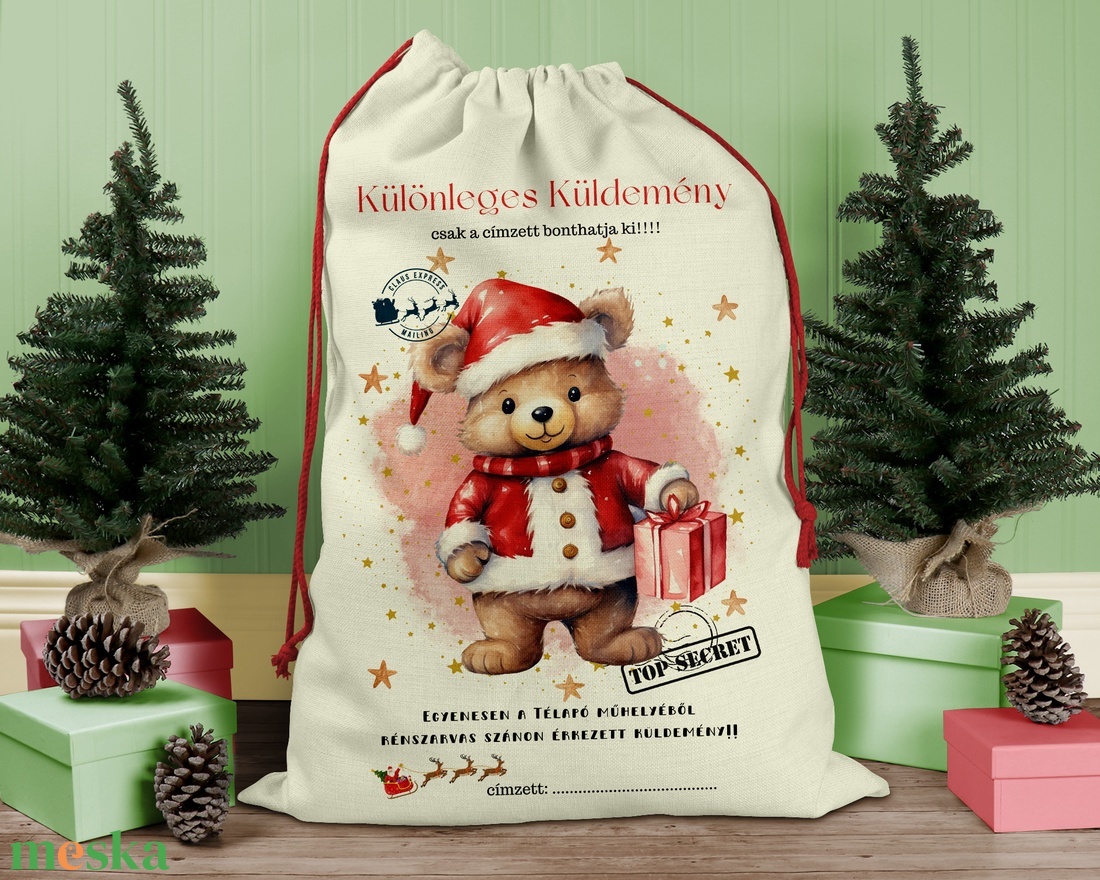 Mikulás zsák, karácsonyi ajándék zsák, zsák, egyedi névreszóló mikulás zsák - karácsony - karácsonyi ajándékozás - karácsonyi ajándékcsomagolás - Meska.hu Mikulás zsák, karácsonyi ajándék zsák, zsák, egyedi névreszóló mikulás zsák - karácsony - karácsonyi ajándékozás - karácsonyi ajándékcsomagolás - Meska.hu