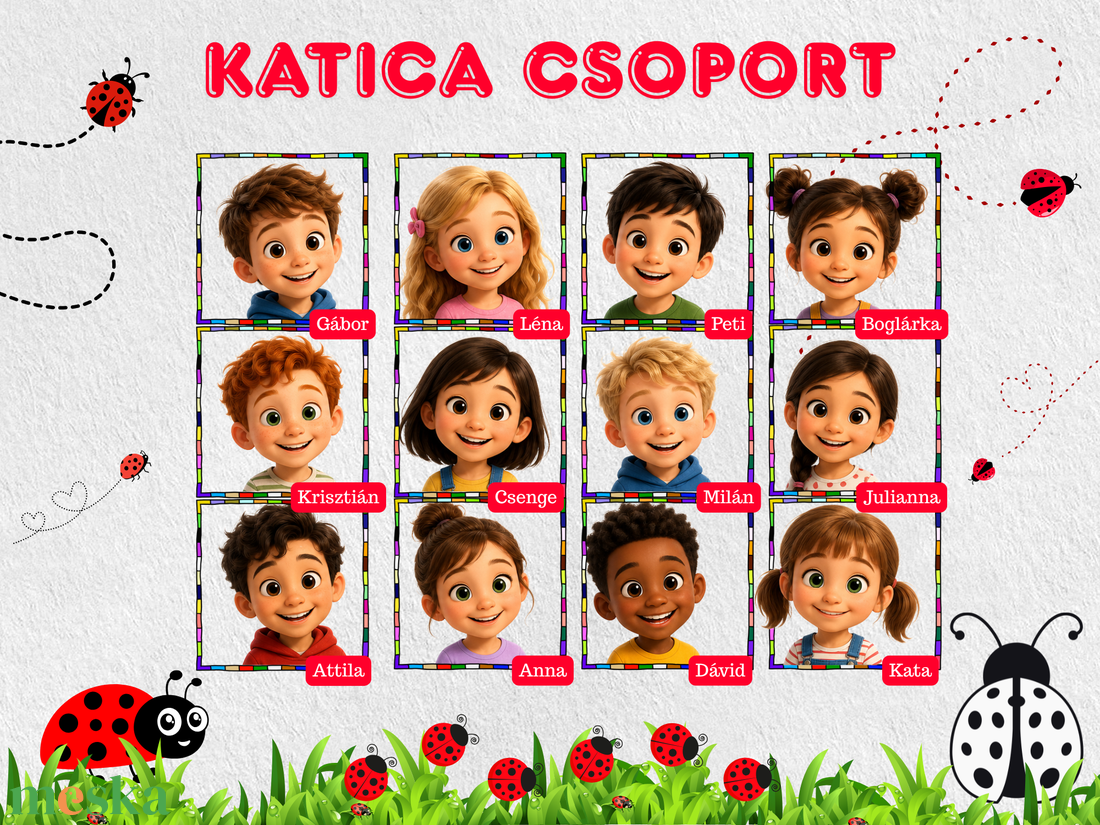 Tabló, ovis, bölcsis, pixar, egyedi - otthon & életmód - dekoráció - kép & falikép - poszter - Meska.hu