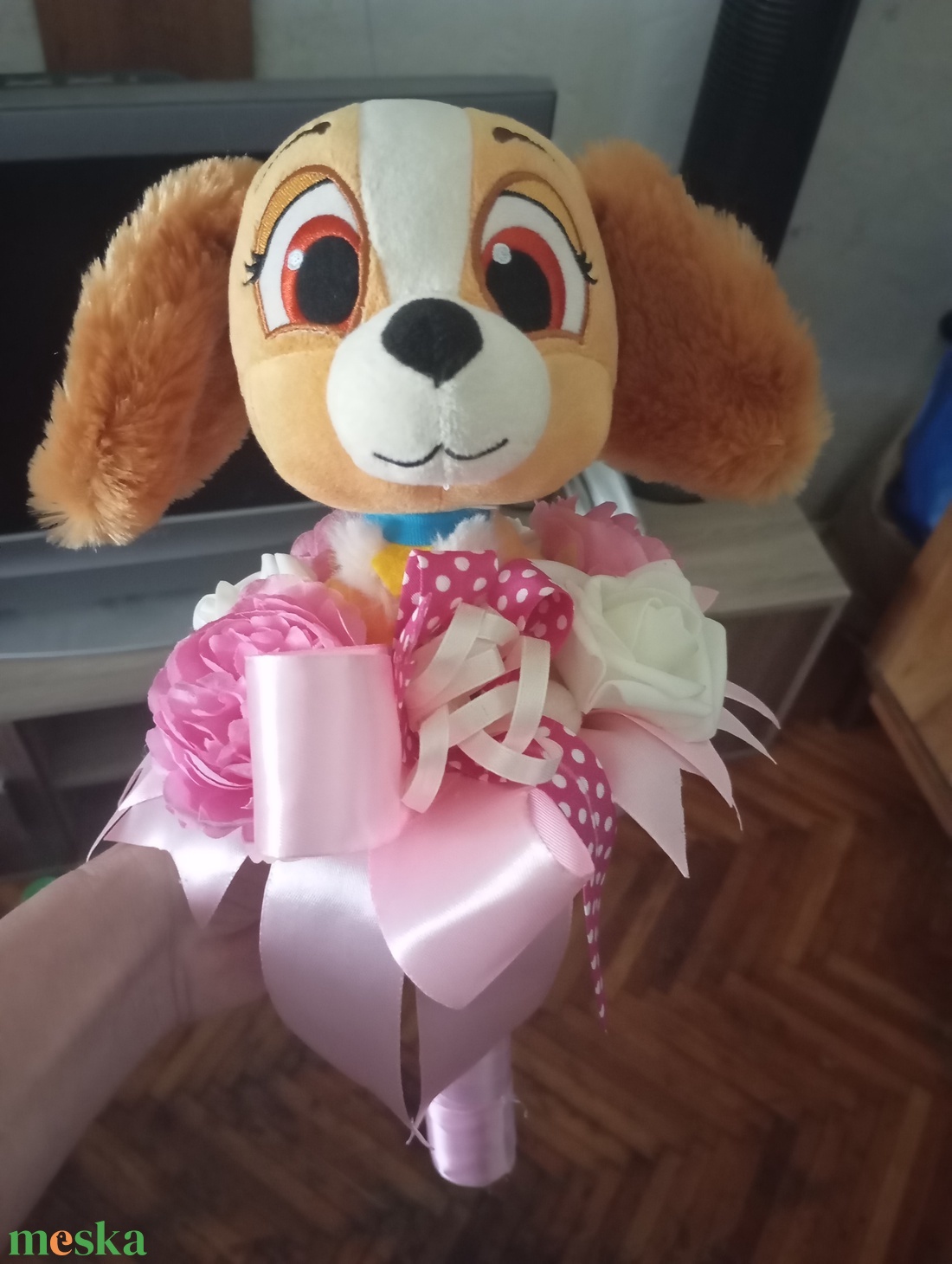 Ballagó csokor  - otthon & életmód - virágdekoráció - virágok - virágcsokor - Meska.hu