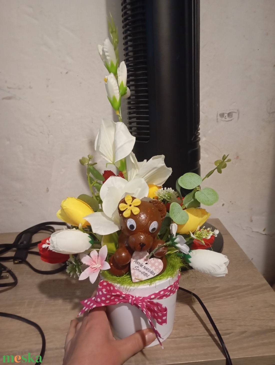 Cuki macis asztalidísz  - otthon & életmód - dekoráció - dísztárgy - Meska.hu