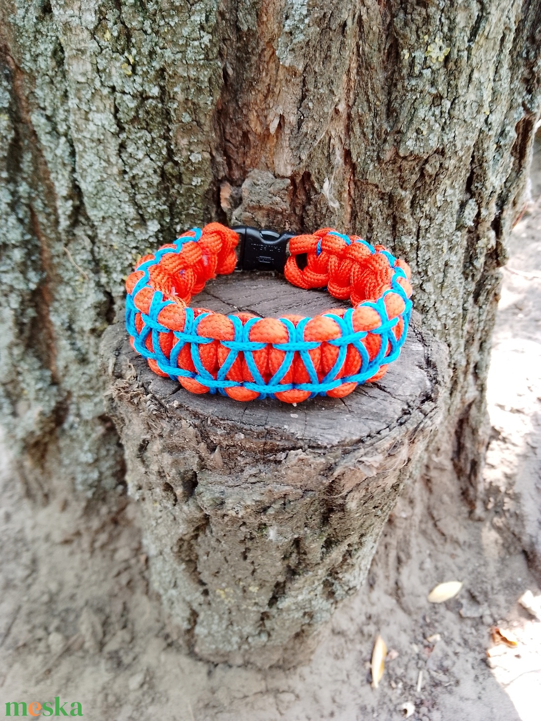 Stitched Cobra Paracord Bracelet - ékszer - karkötő - fonott karkötő - Meska.hu