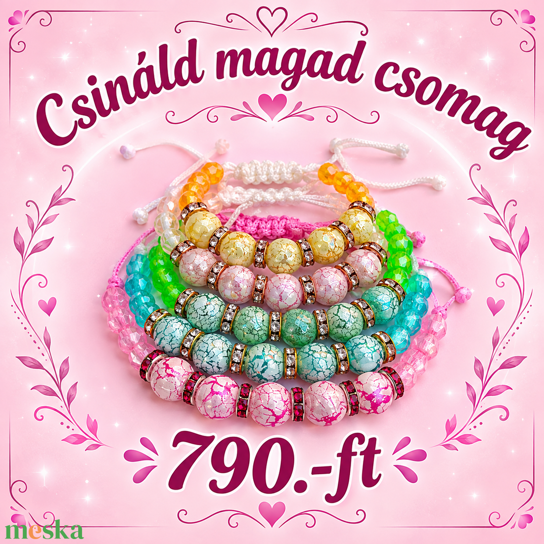 Csináld magad karkötő  790.- Ft - diy (csináld magad) - egységcsomag - Meska.hu