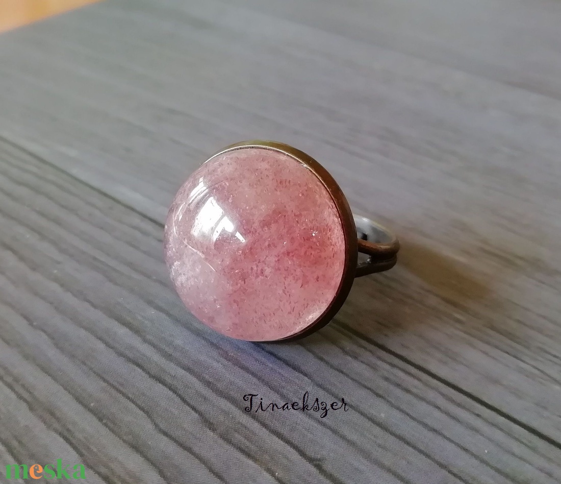 Eperkvarc gyűrű - ékszer - gyűrű - kerek gyűrű - Meska.hu