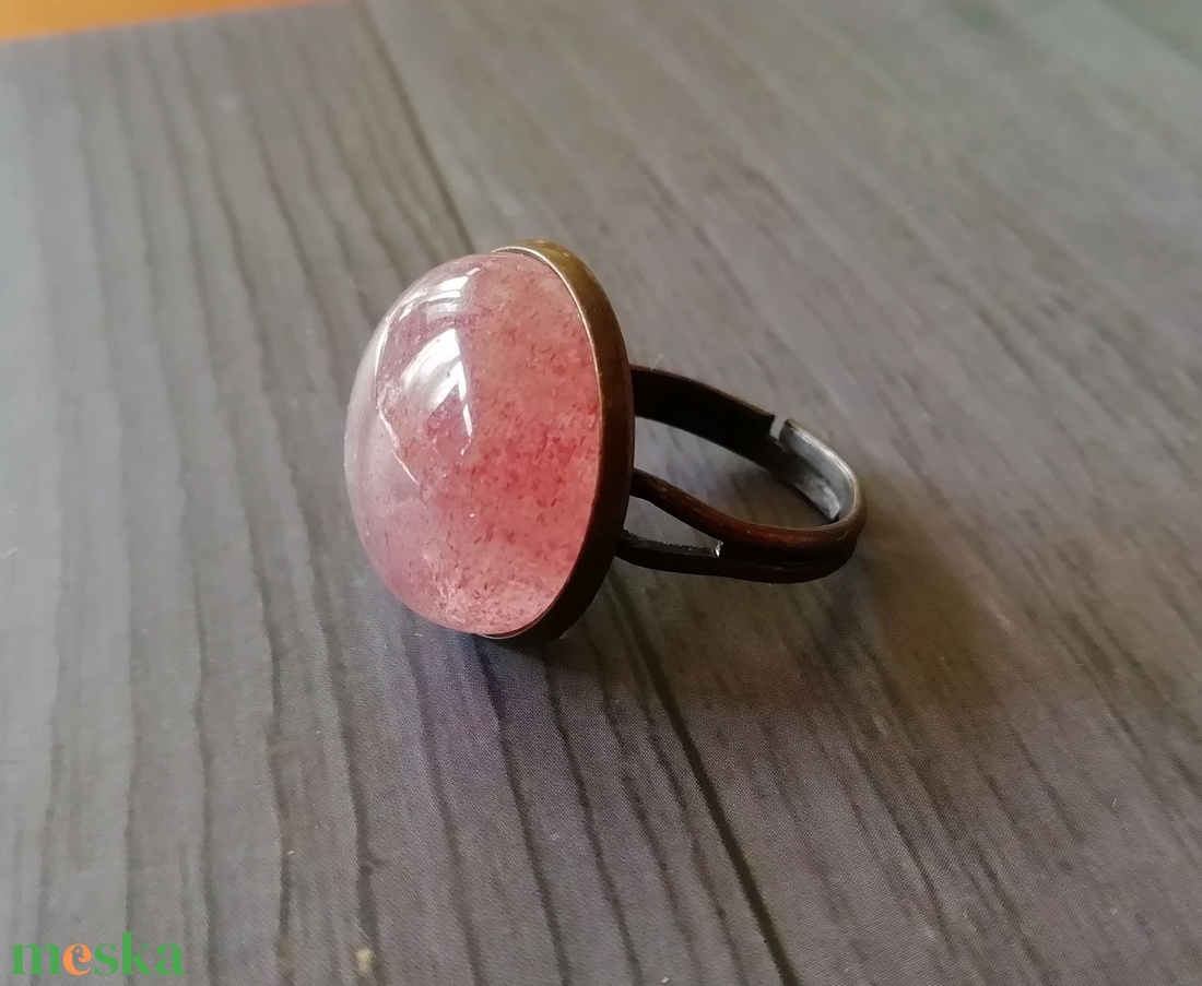 Eperkvarc gyűrű - ékszer - gyűrű - kerek gyűrű - Meska.hu