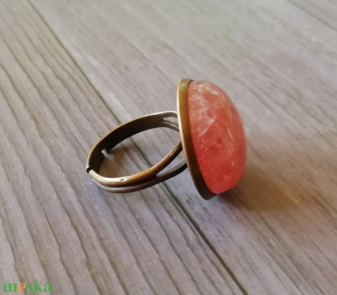 Eperkvarc gyűrű - ékszer - gyűrű - kerek gyűrű - Meska.hu