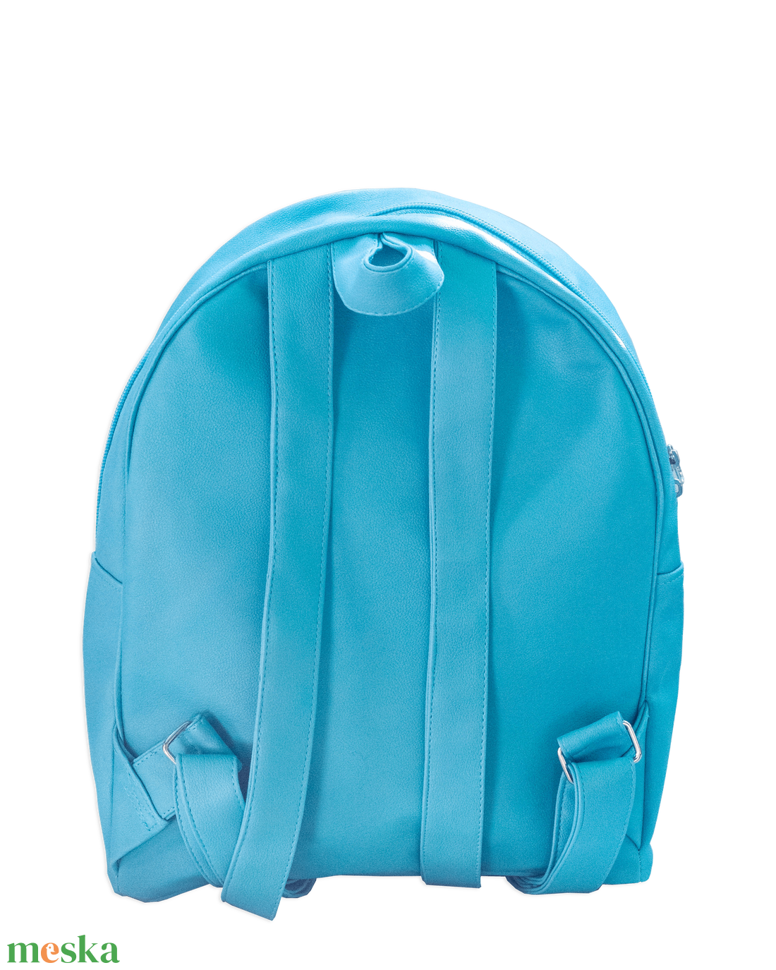 Világoskék hátizsák anya-lánya mintával - táska & tok - hátizsák - hátizsák - Meska.hu