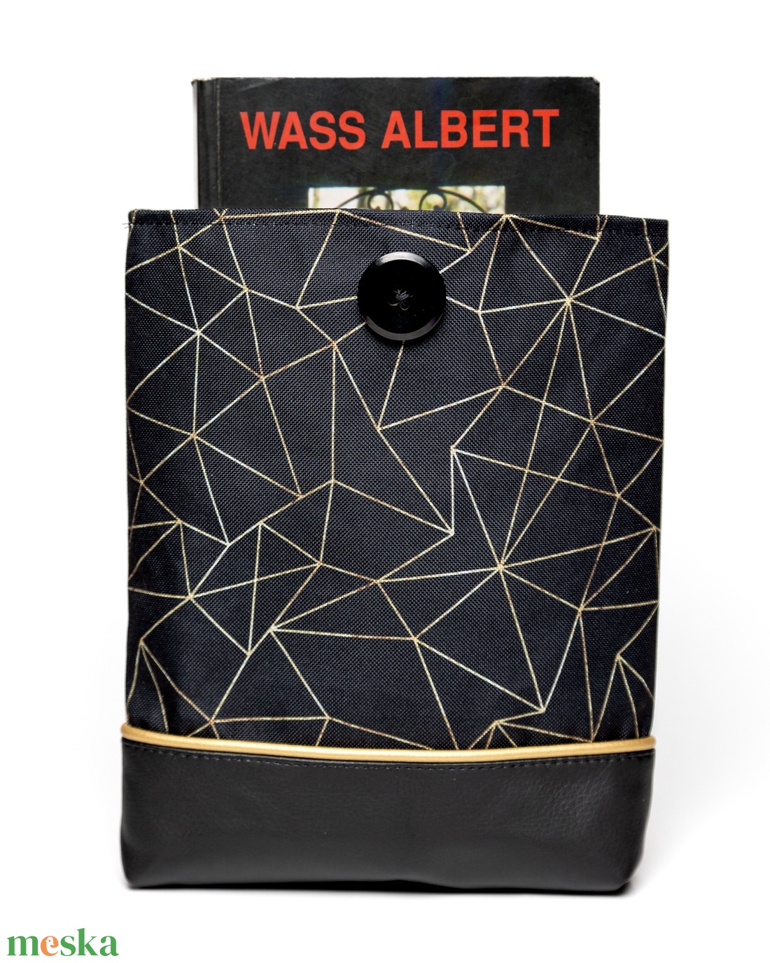 Könyvtok geometrikus mintával - könyv & zene - könyvtok - Meska.hu