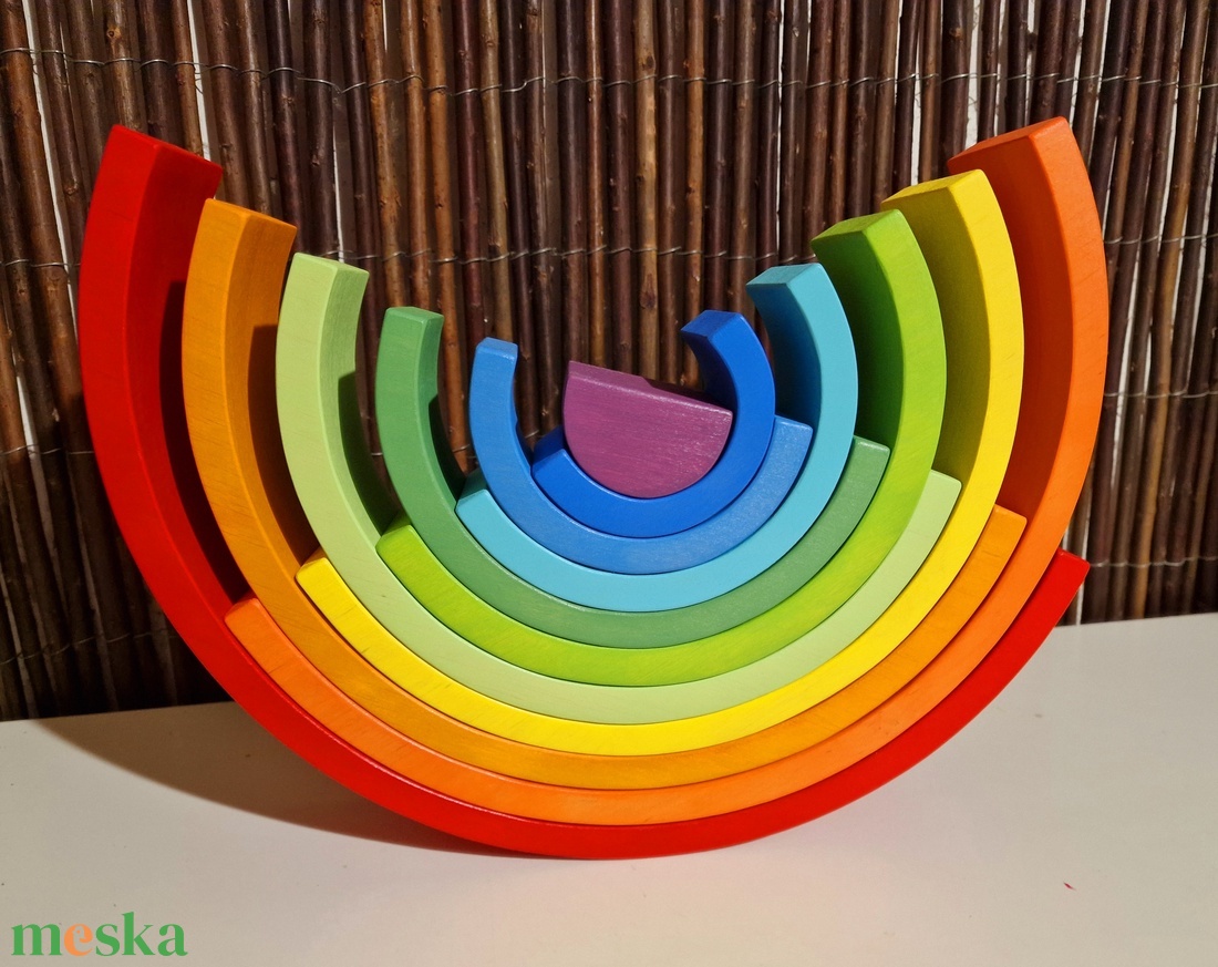 Nagy szivárvány - játék & sport - készségfejlesztő és logikai játék - montessori szivárvány, waldorf játékok - Meska.hu Nagy szivárvány - játék & sport - készségfejlesztő és logikai játék - montessori szivárvány, waldorf játékok - Meska.hu