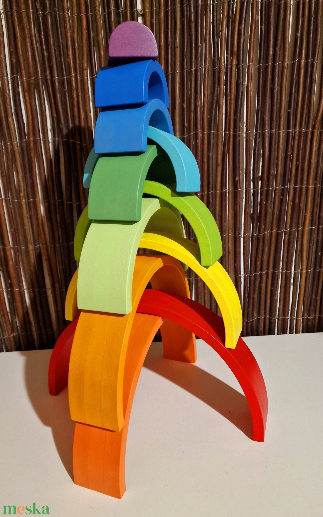 Nagy szivárvány - játék & sport - készségfejlesztő és logikai játék - montessori szivárvány, waldorf játékok - Meska.hu Nagy szivárvány - játék & sport - készségfejlesztő és logikai játék - montessori szivárvány, waldorf játékok - Meska.hu