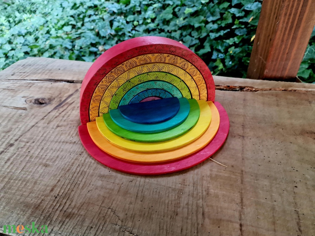 Szivárvány - szivárvány lapokkal - játék & sport - készségfejlesztő és logikai játék - montessori szivárvány, waldorf játékok - Meska.hu Szivárvány - szivárvány lapokkal - játék & sport - készségfejlesztő és logikai játék - montessori szivárvány, waldorf játékok - Meska.hu