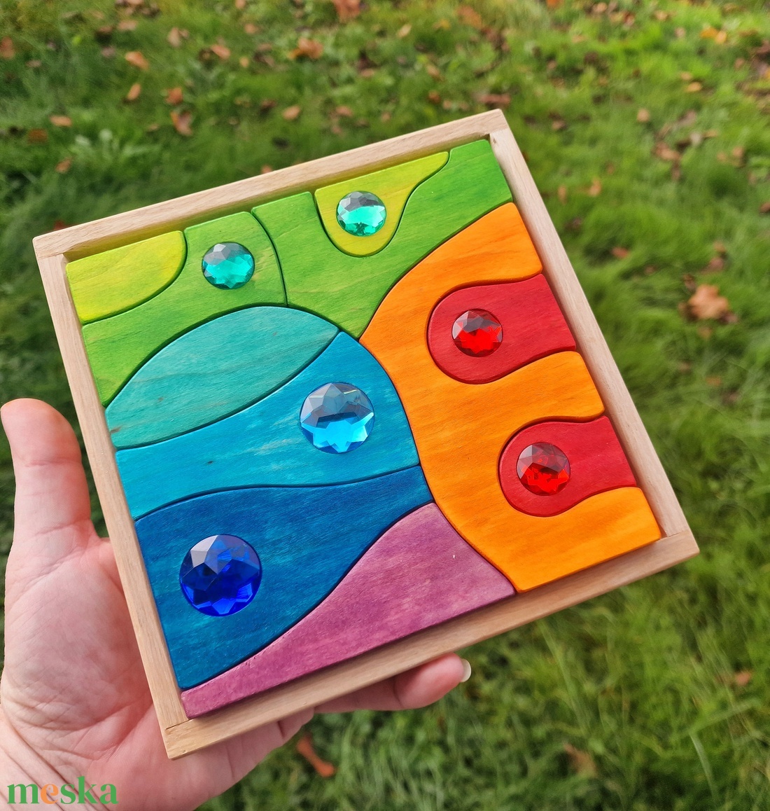 Fakirakó kristályokkal - játék & sport - puzzle - kirakó, kocka kirakó - Meska.hu Fakirakó kristályokkal - játék & sport - puzzle - kirakó, kocka kirakó - Meska.hu