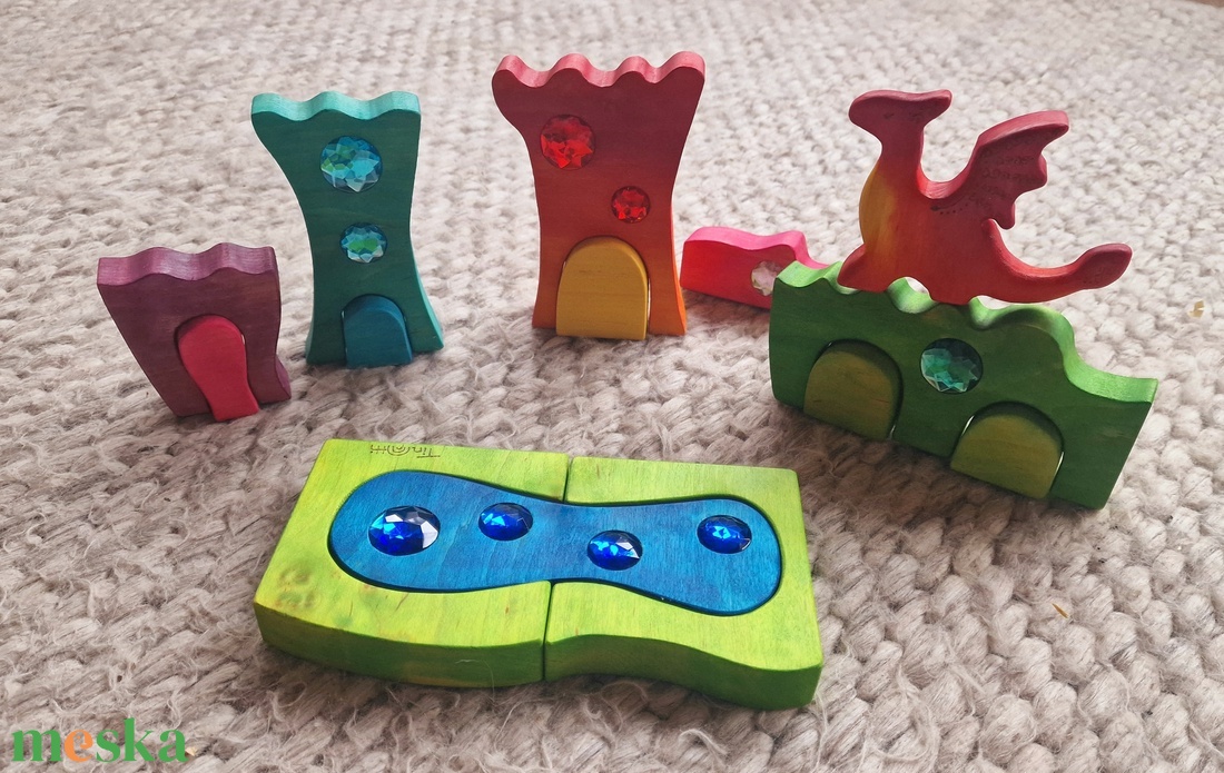 Sárkány váras keretes fajáték - játék & sport - készségfejlesztő és logikai játék - montessori szivárvány, waldorf játékok - Meska.hu Sárkány váras keretes fajáték - játék & sport - készségfejlesztő és logikai játék - montessori szivárvány, waldorf játékok - Meska.hu