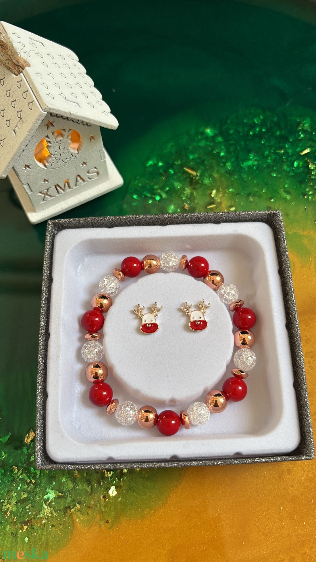 Karácsonyi szett II. - ékszer - ékszerszett - Meska.hu Karácsonyi szett II. - ékszer - ékszerszett - Meska.hu