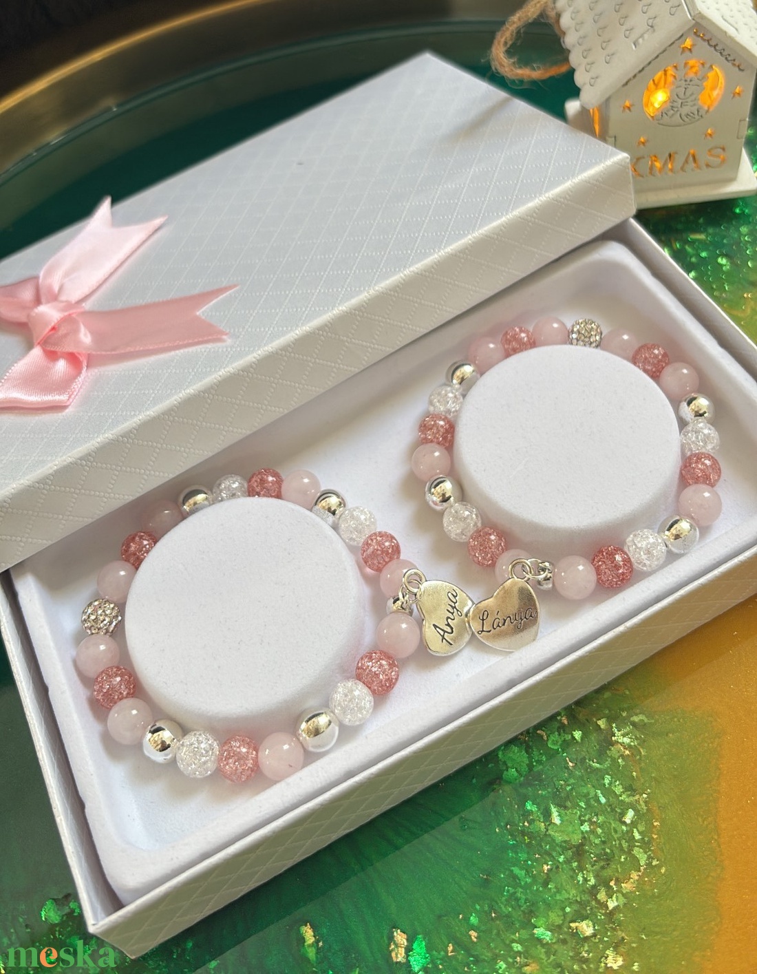 Anya-lánya szett dobozban - ékszer - ékszerszett - Meska.hu