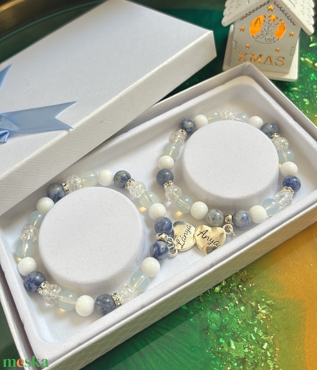 Anya-lánya szett dobozban - ékszer - ékszerszett - Meska.hu