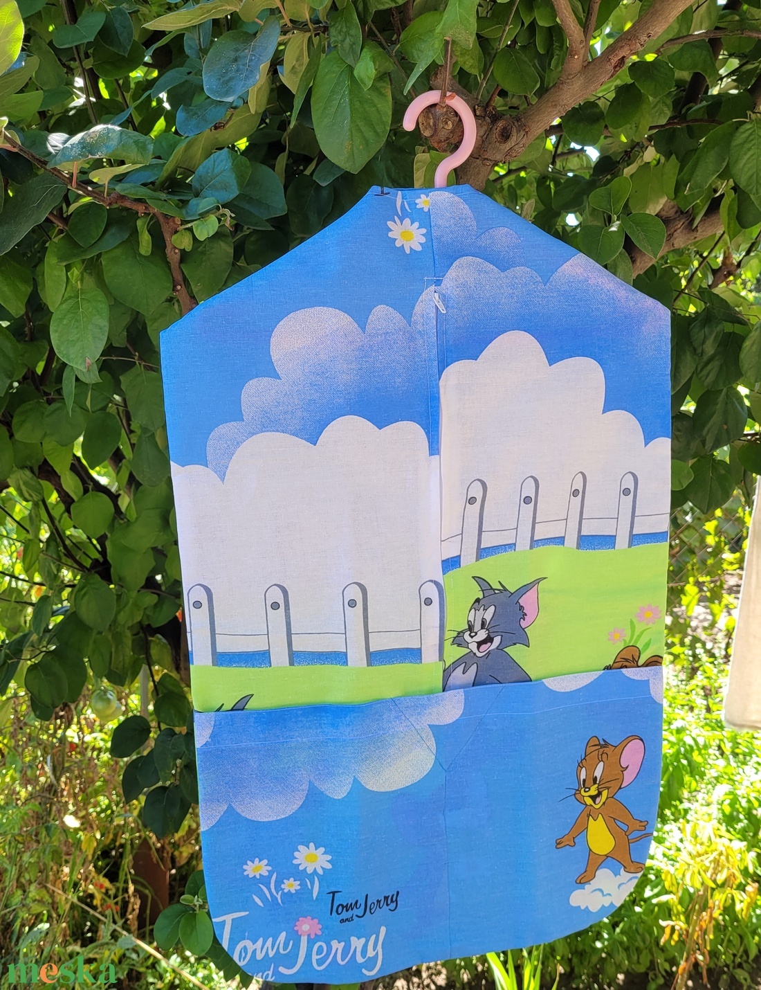 Tom  és Jerry ovis zsák UTOLSÓ DARAB - játék & sport - ovis felszerelés - ovis zsák - Meska.hu