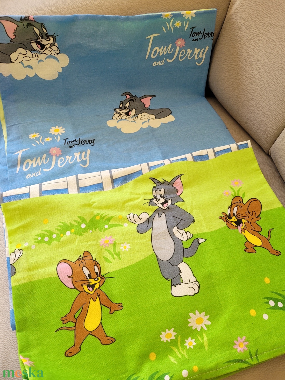 Tom és Jerry- ovis ágyneműszett (paplanhuzat, párna, ajándék kis méretű tornazsák) - játék & sport - ovis felszerelés - ovis ágynemű - Meska.hu Tom és Jerry- ovis ágyneműszett (paplanhuzat, párna, ajándék kis méretű tornazsák) - játék & sport - ovis felszerelés - ovis ágynemű - Meska.hu