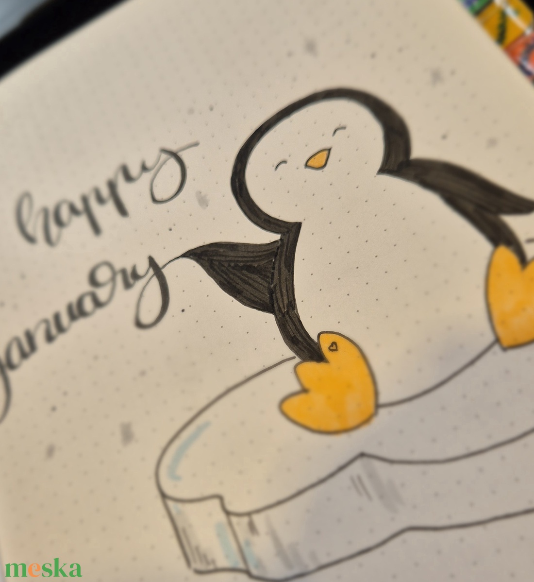 Határidőnapló - kézzel készített - otthon & életmód - papír, írószer - naptár & tervező - Meska.hu