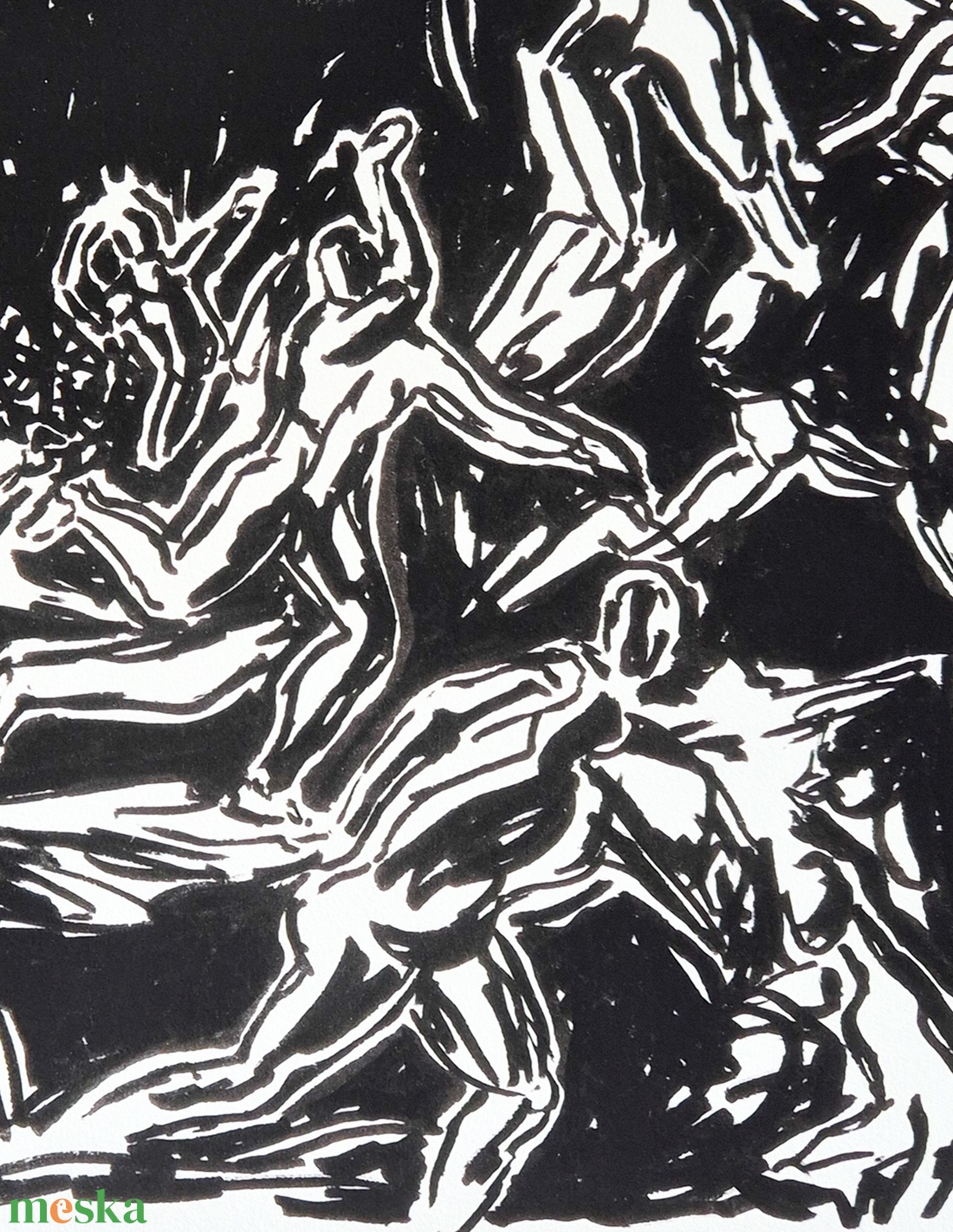 'Hommage á Derain' � Egyedi giclée-nyomat - művészet - grafika & illusztráció - művészi nyomat - Meska.hu