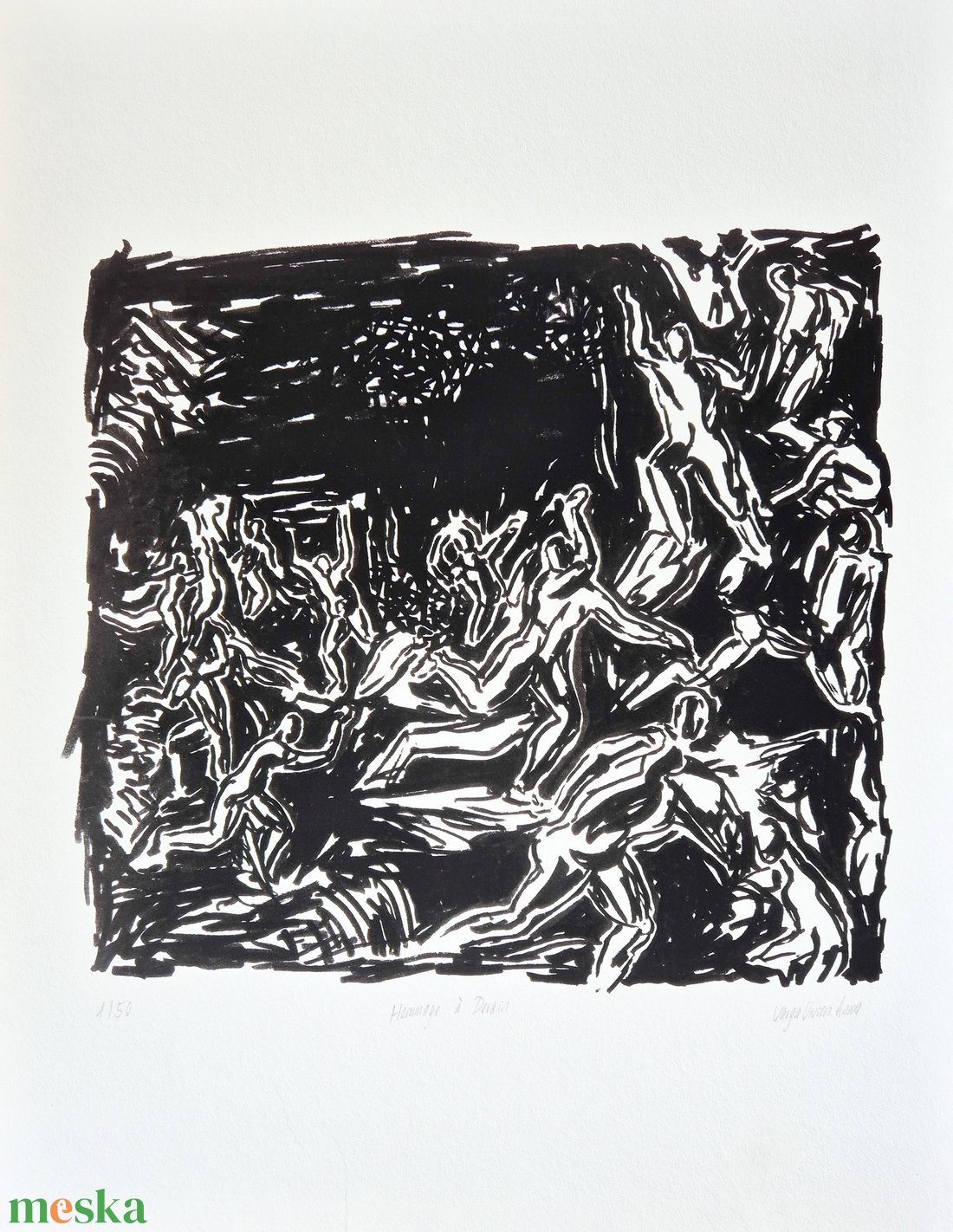 'Hommage á Derain' � Egyedi giclée-nyomat - művészet - grafika & illusztráció - művészi nyomat - Meska.hu