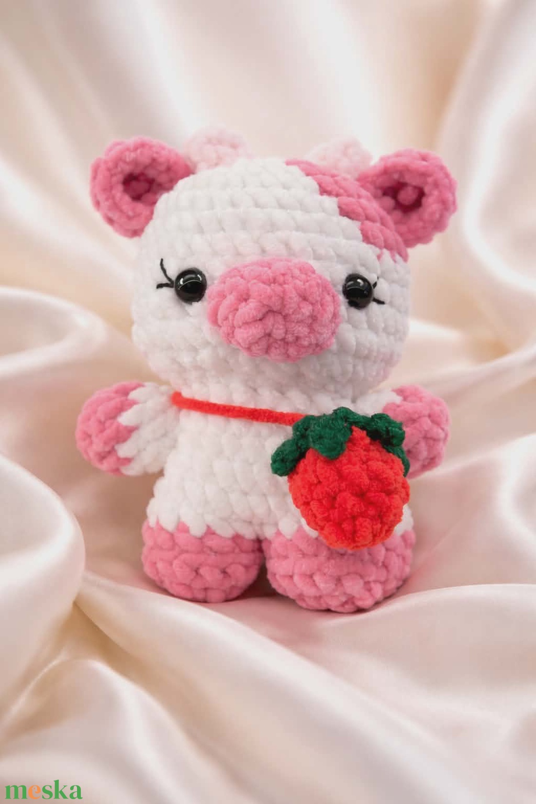 Berry the Cow � kézzel horgolt boci plüss - játék & sport - plüssállat & játékfigura - boci, tehén - Meska.hu
