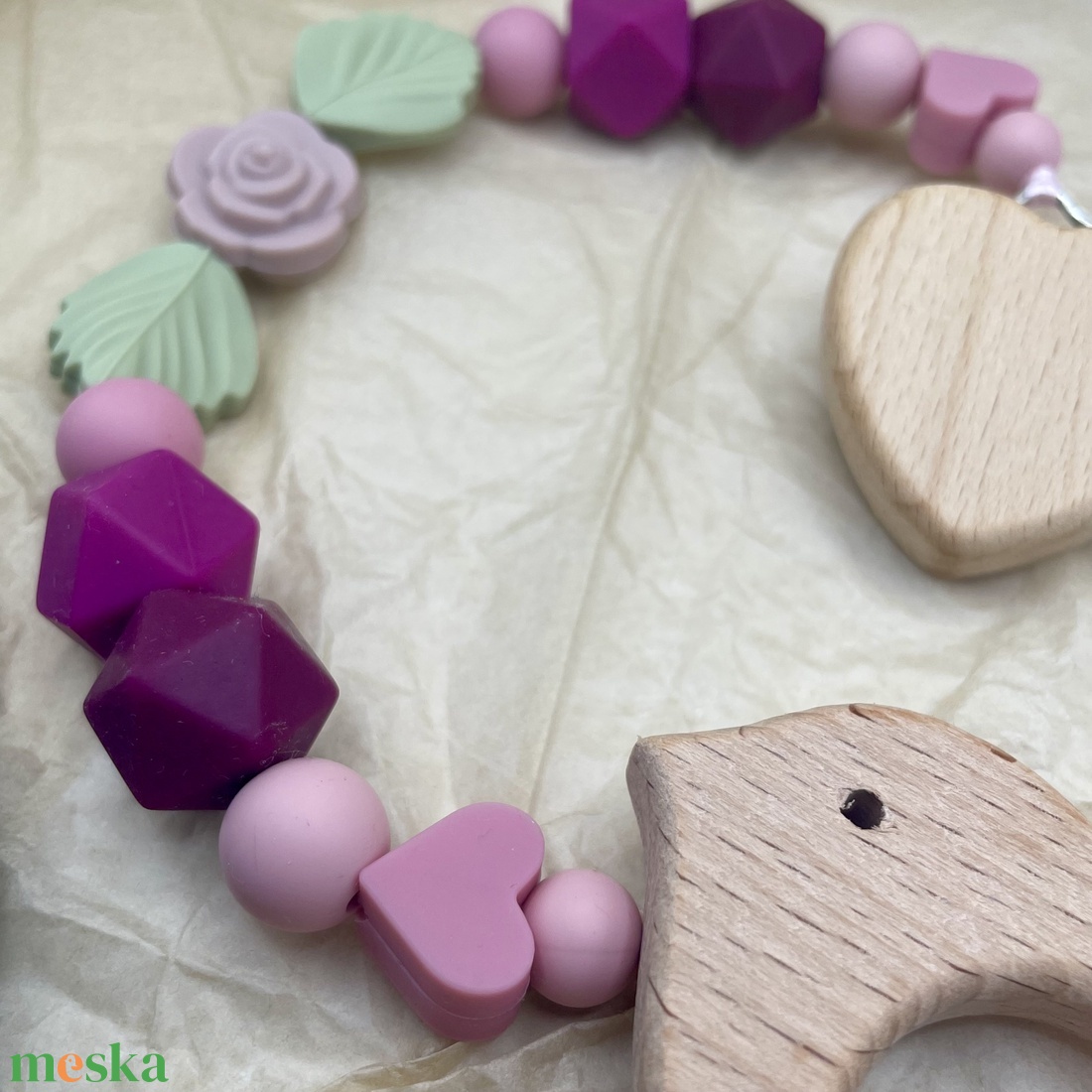 Madárkás rágcsalánc - játék & sport - 3 éves kor alattiaknak - rágcsalánc - Meska.hu