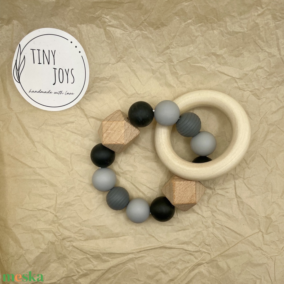 Hullámok csendje rágóka - játék & sport - 3 éves kor alattiaknak - rágcsalánc - Meska.hu