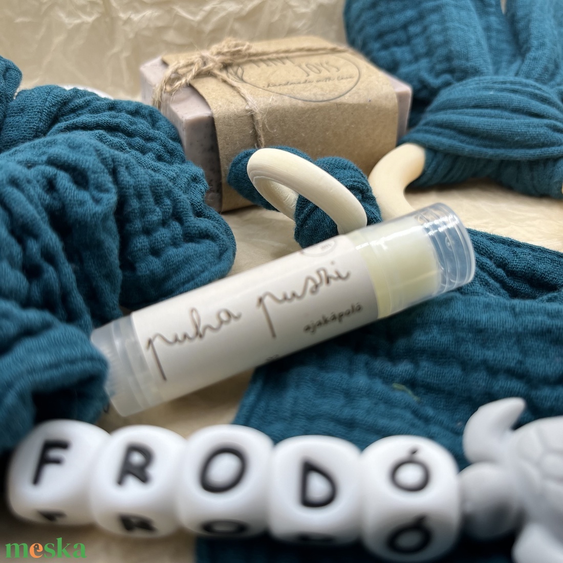 Boldog Anya � Boldog Baba MEDIUM BOX - Hullámok Csendje Kollekció - játék & sport - babalátogató ajándékcsomag - Meska.hu