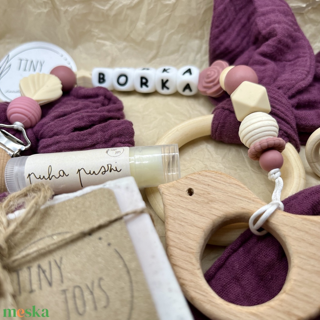 Boldog Anya � Boldog Baba MEDIUM BOX - Ébredő tavasz Kollekció - játék & sport - babalátogató ajándékcsomag - Meska.hu