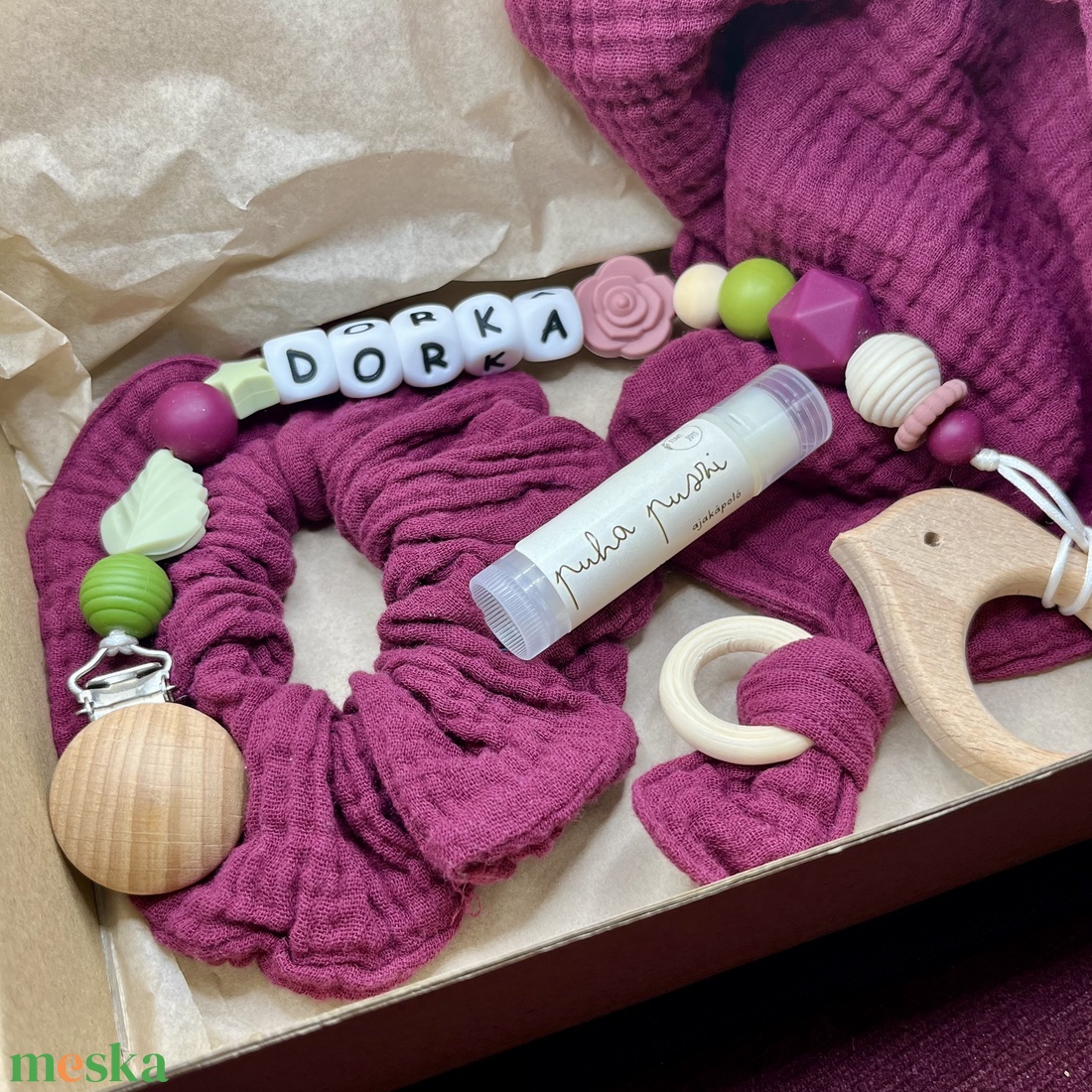 Boldog Anya � Boldog Baba MEDIUM BOX - Bogyólugas kollekció - játék & sport - babalátogató ajándékcsomag - Meska.hu