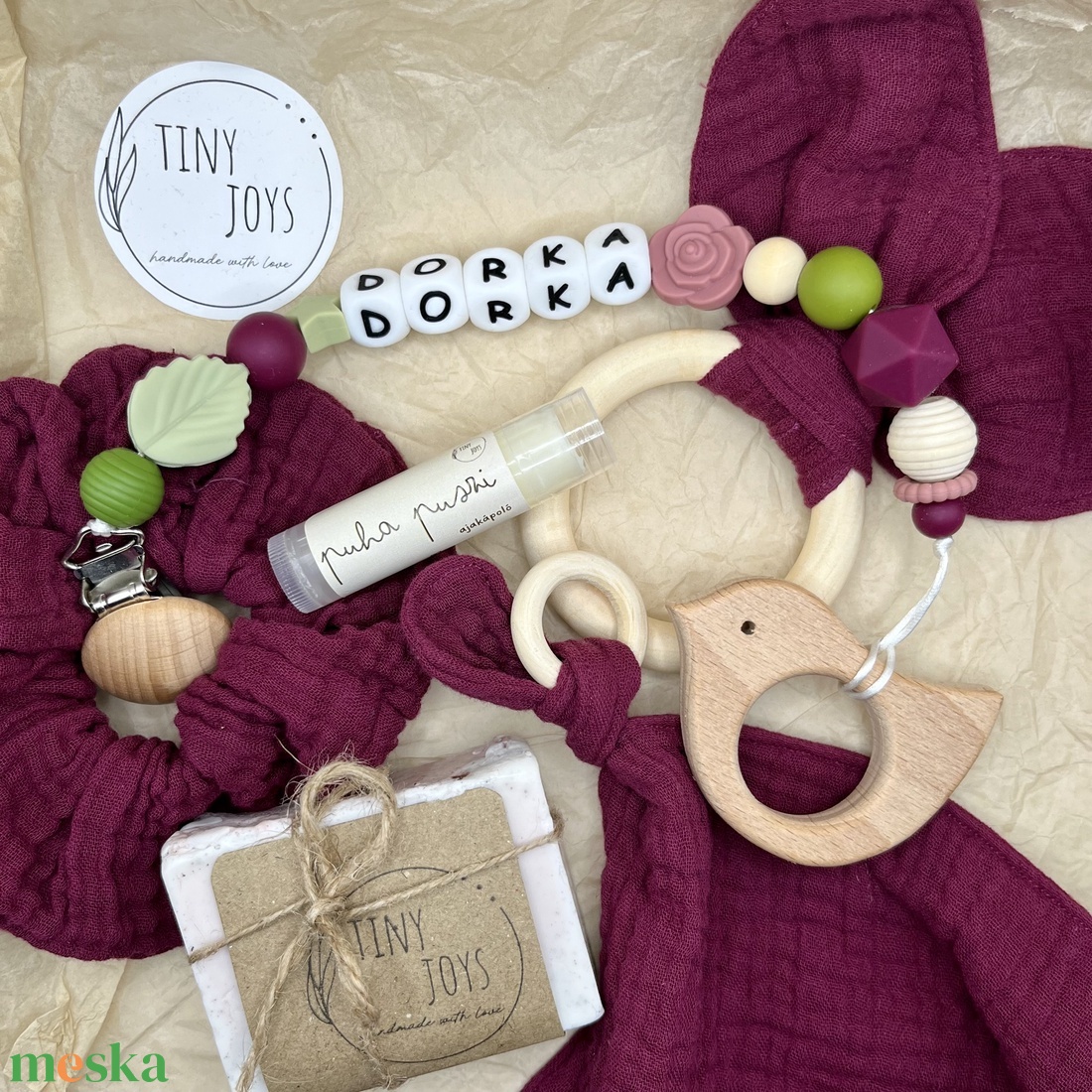 Boldog Anya � Boldog Baba MEDIUM BOX - Bogyólugas kollekció - játék & sport - babalátogató ajándékcsomag - Meska.hu