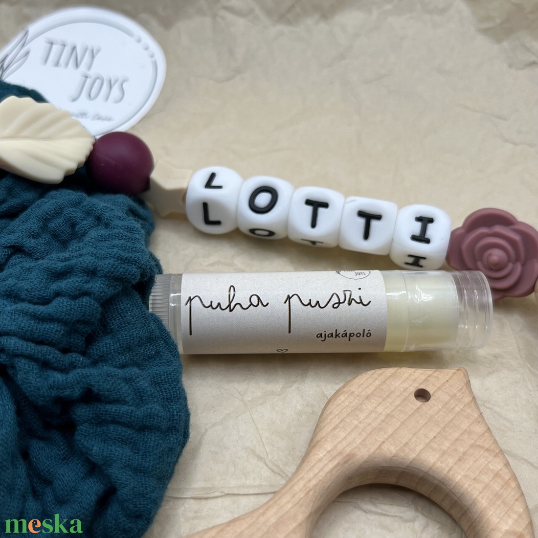 Boldog Anya � Boldog Baba Basic BOX - Aranyló homok kollekció - játék & sport - babalátogató ajándékcsomag - Meska.hu