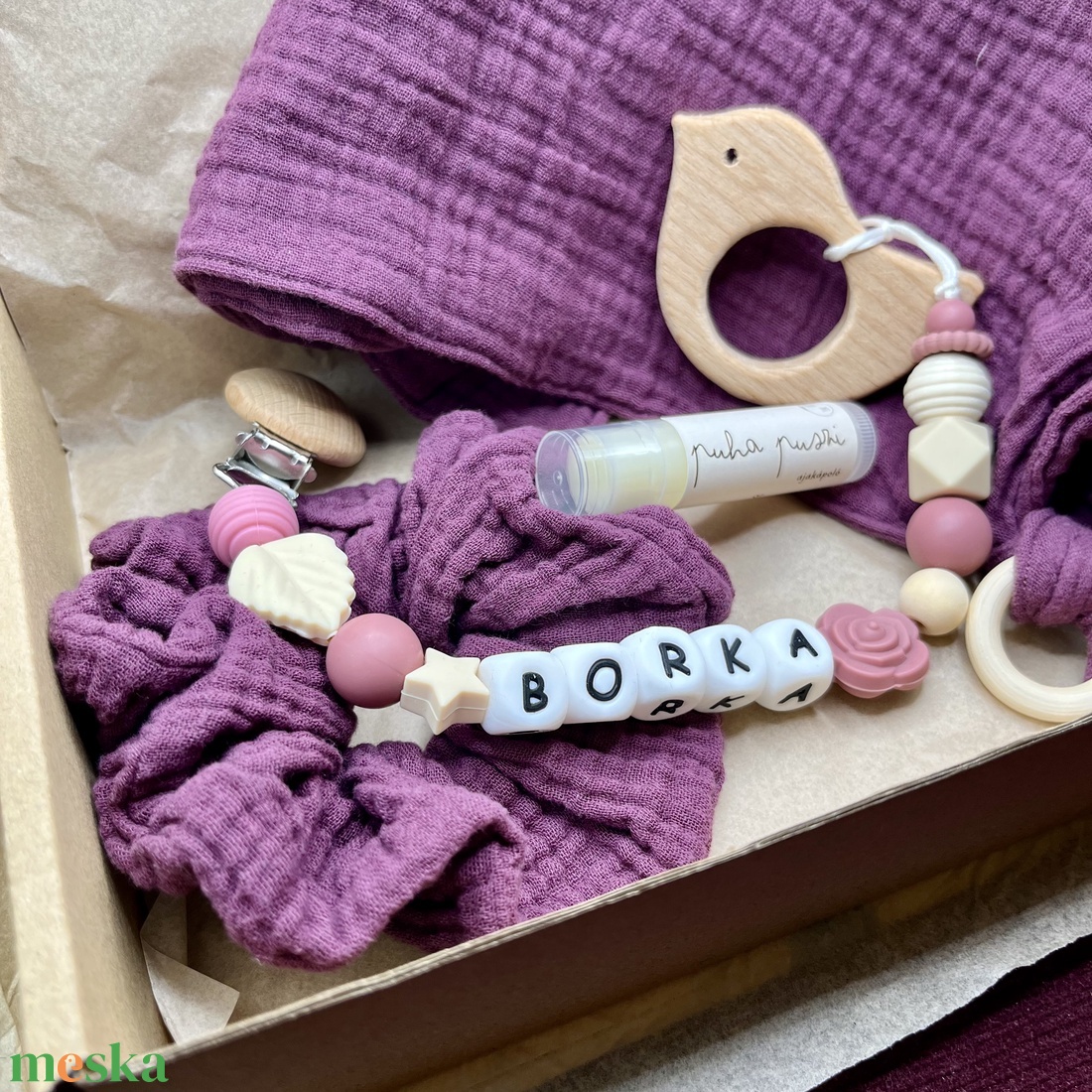 Boldog Anya � Boldog Baba Basic BOX - Ébredő tavasz kollekció - játék & sport - babalátogató ajándékcsomag - Meska.hu