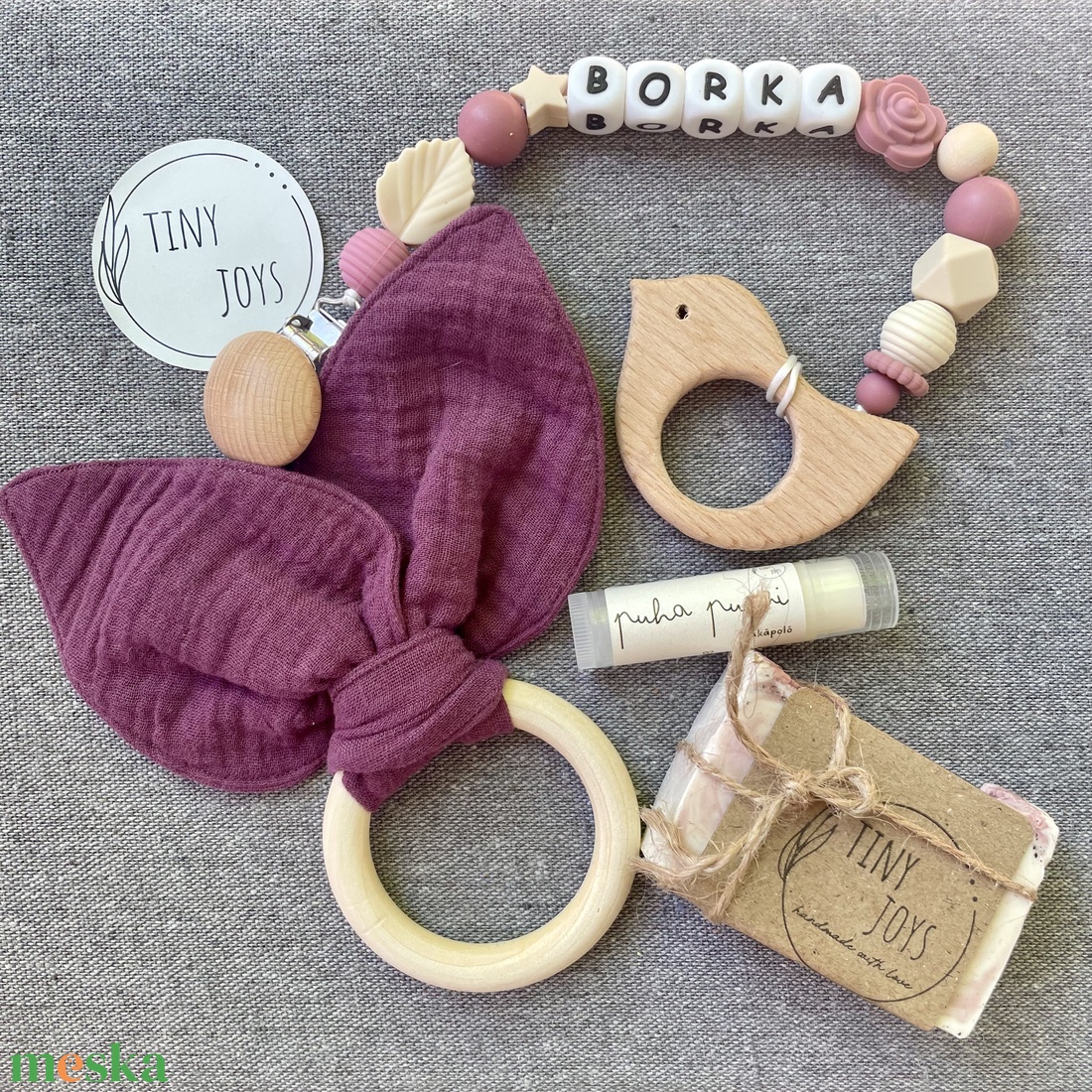 Boldog Anya � Boldog Baba Basic BOX - Ébredő tavasz  - baba - mama - babalátogató ajándékcsomag - Meska.hu