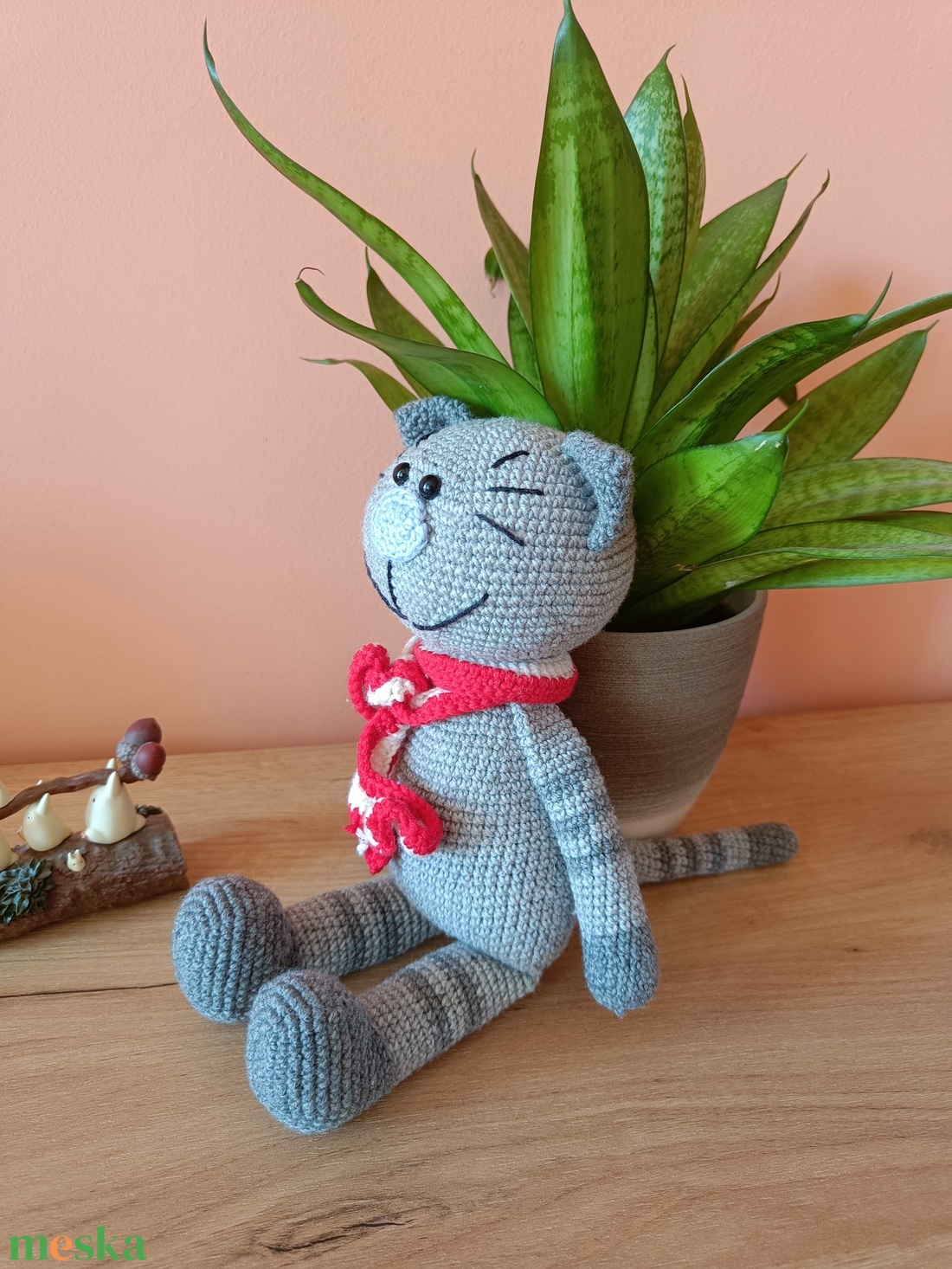Amigurumi cica figura - játék & sport - plüssállat & játékfigura - cica - Meska.hu Amigurumi cica figura - játék & sport - plüssállat & játékfigura - cica - Meska.hu