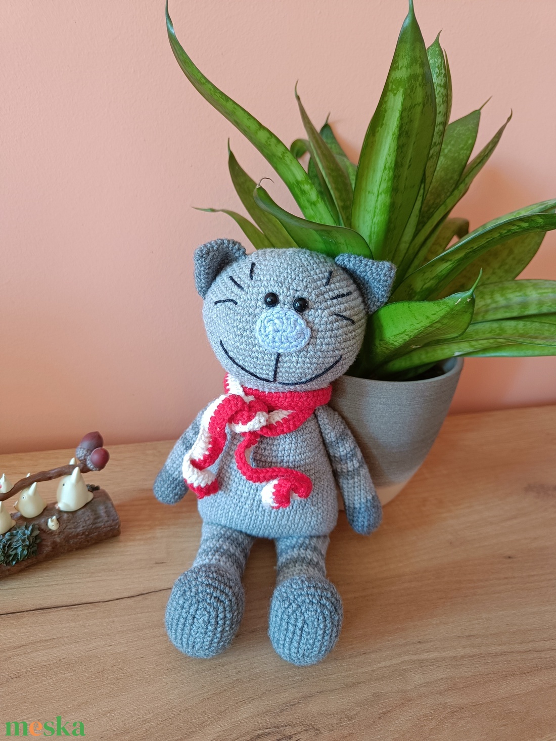 Amigurumi cica figura - játék & sport - plüssállat & játékfigura - cica - Meska.hu Amigurumi cica figura - játék & sport - plüssállat & játékfigura - cica - Meska.hu