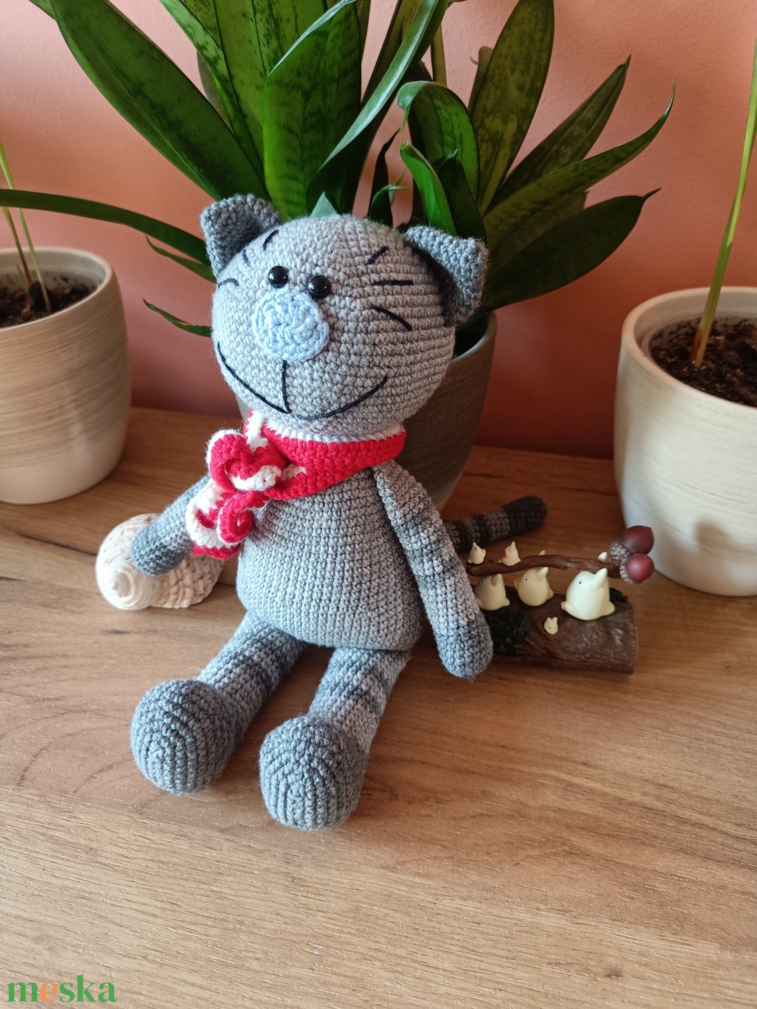 Amigurumi cica figura - játék & sport - plüssállat & játékfigura - cica - Meska.hu Amigurumi cica figura - játék & sport - plüssállat & játékfigura - cica - Meska.hu