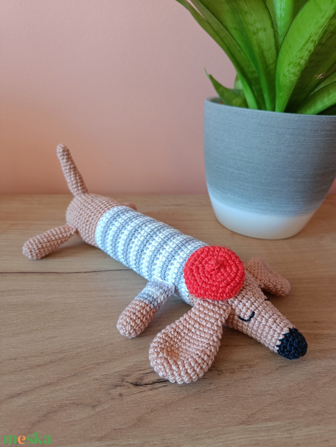 Amigurumi párizsi cerkutya figura - játék & sport - plüssállat & játékfigura - kutya - Meska.hu Amigurumi párizsi cerkutya figura - játék & sport - plüssállat & játékfigura - kutya - Meska.hu