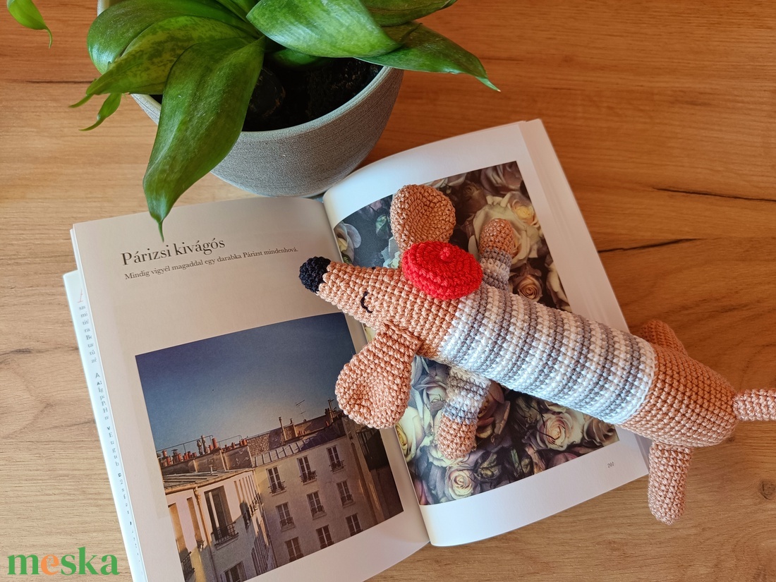 Amigurumi párizsi cerkutya figura - játék & sport - plüssállat & játékfigura - kutya - Meska.hu Amigurumi párizsi cerkutya figura - játék & sport - plüssállat & játékfigura - kutya - Meska.hu