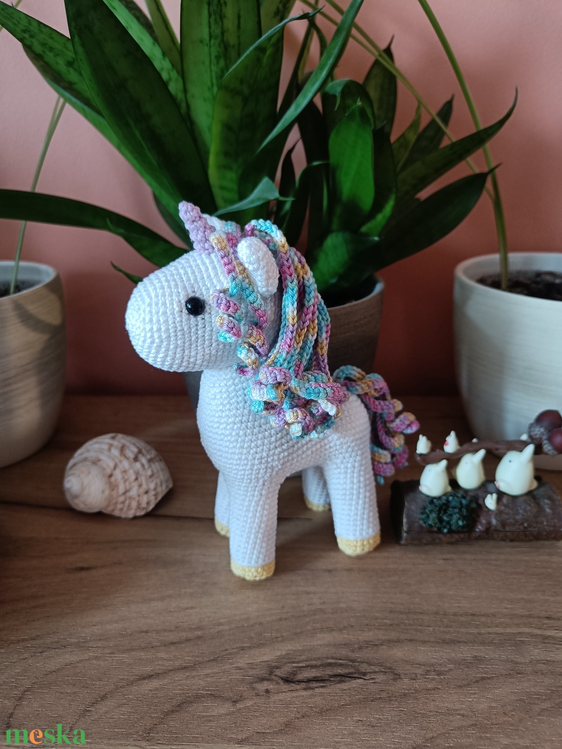 Amigurumi unikornis figura - játék & sport - plüssállat & játékfigura - unikornis - Meska.hu Amigurumi unikornis figura - játék & sport - plüssállat & játékfigura - unikornis - Meska.hu