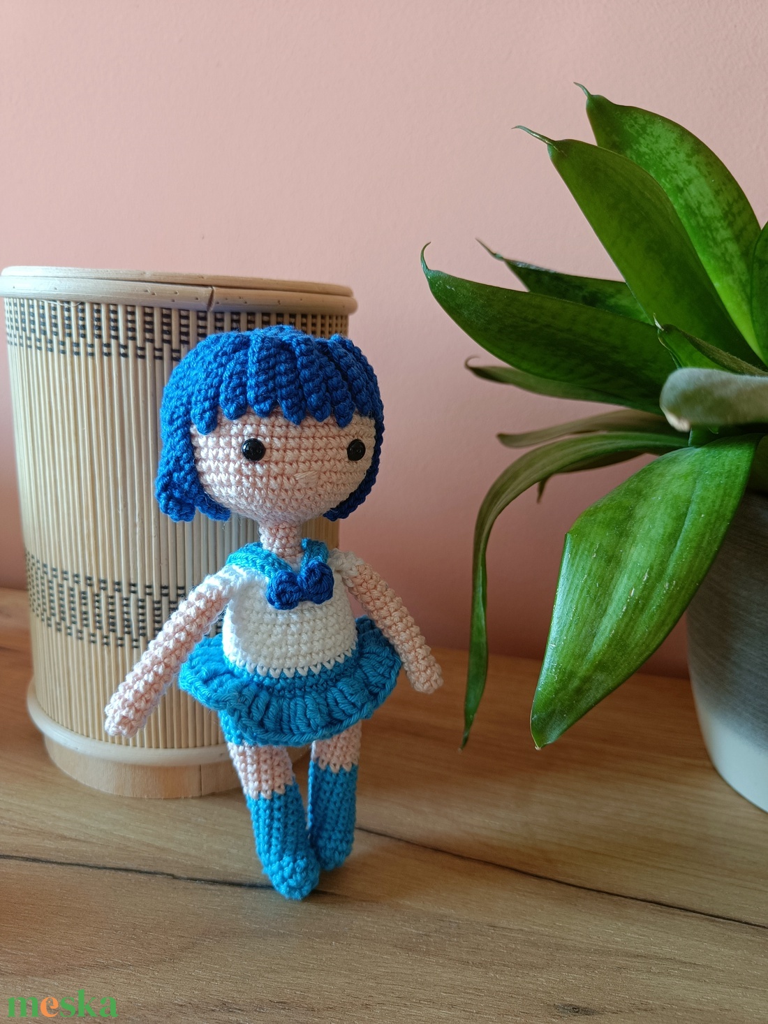 Amigurumi japán animefigura - Sailor Mercury - játék & sport - plüssállat & játékfigura - plüss mesefigurák - Meska.hu Amigurumi japán animefigura - Sailor Mercury - játék & sport - plüssállat & játékfigura - plüss mesefigurák - Meska.hu