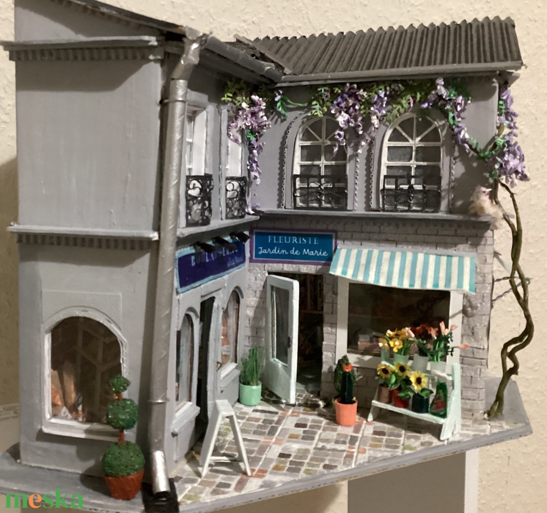 Miniatűr utcasarok - polcbetét - otthon & életmód - dekoráció - asztal és polc dekoráció - asztaldísz - Meska.hu Miniatűr utcasarok - polcbetét - otthon & életmód - dekoráció - asztal és polc dekoráció - asztaldísz - Meska.hu