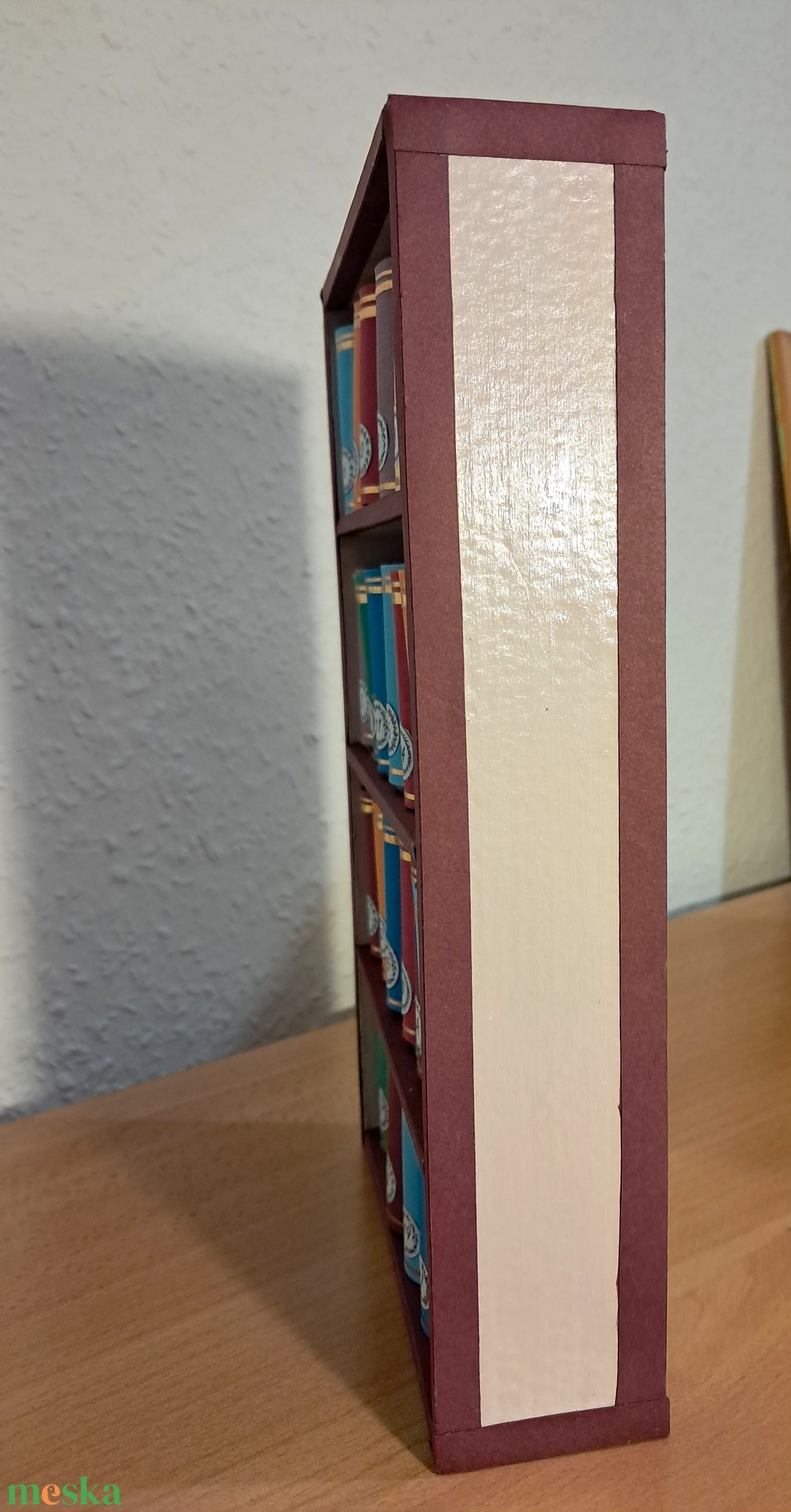 Könyvespolcos adventi naptár - karácsony - adventi díszek - adventi naptár - Meska.hu