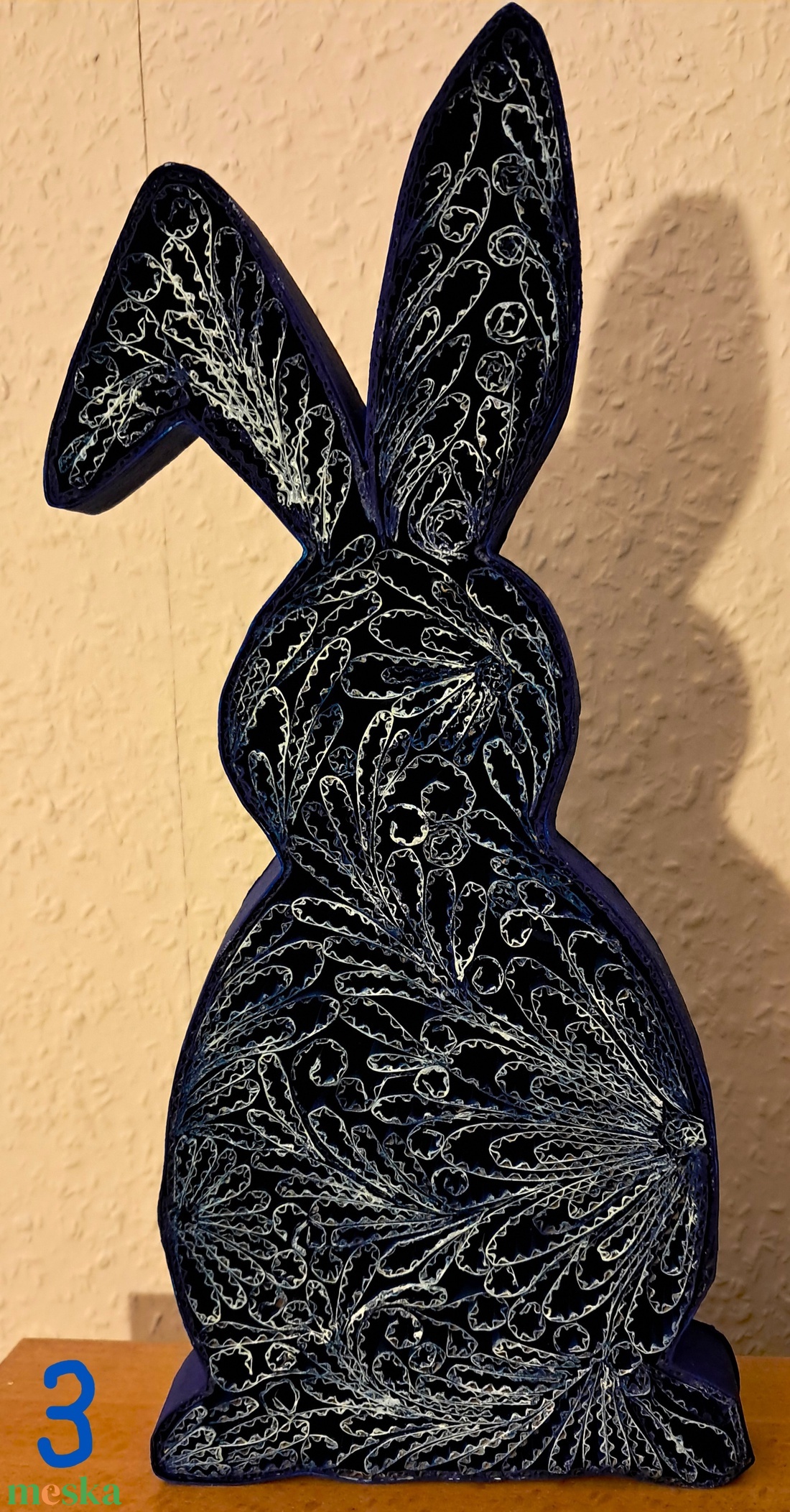 Húsvéti nyúl figurák  - ünnepi díszek, dekorációk - húsvéti díszek és dekorációk - húsvéti asztaldíszek - Meska.hu