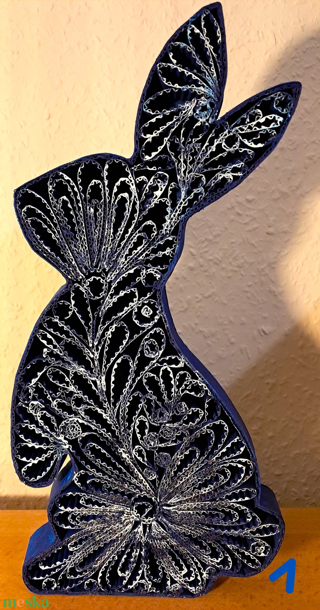 Húsvéti nyúl figurák  - ünnepi díszek, dekorációk - húsvéti díszek és dekorációk - húsvéti asztaldíszek - Meska.hu