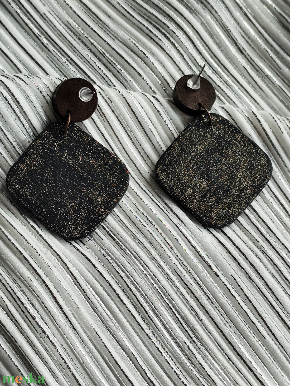 Bronz fülbevaló  - ékszer - fülbevaló - lógó fülbevaló - Meska.hu