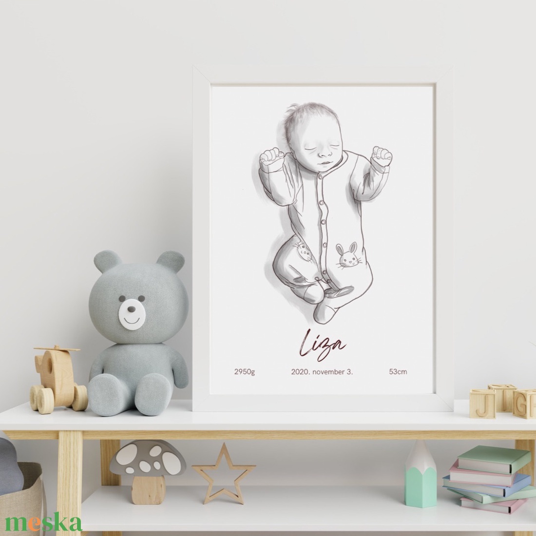 Baba - Első portré - művészet - portré & karikatúra - portré - Meska.hu Baba - Első portré - művészet - portré & karikatúra - portré - Meska.hu