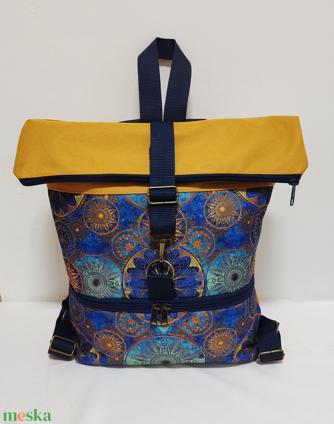 Roll-Top Hátizsák - táska & tok - hátizsák - roll top hátizsák - Meska.hu